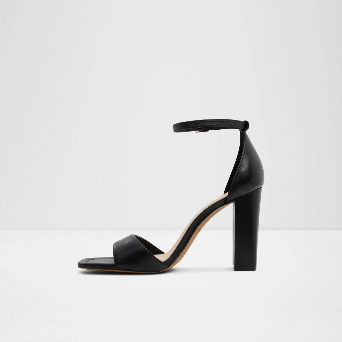 Flexible SolesEnaegynAnkle Strap Heeled Sandal - Block Heel - Image 3