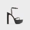 Final Sale - The Item Cannot Be ReturnedGeegullyAnkle Strap Heeled Sandal - Plateforme