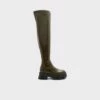 Final Sale - The Item Cannot Be ReturnedGrandmodeOver-the-knee Boot - Lug Sole