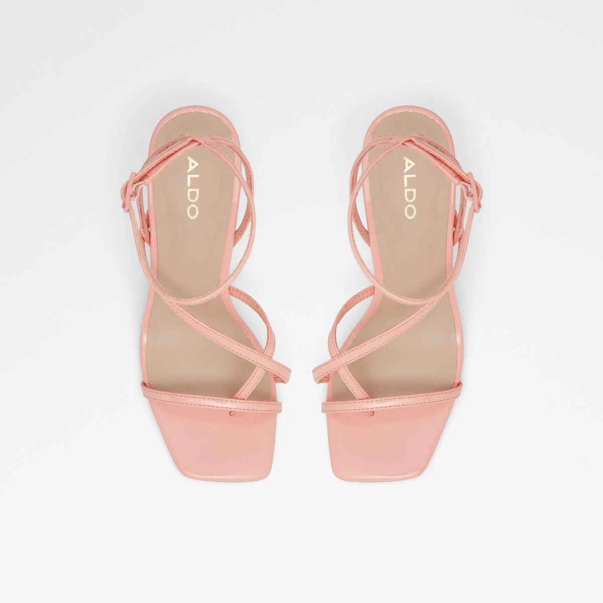 SaleHainielStrappy Heeled Sandal - Cup Sole - Image 6