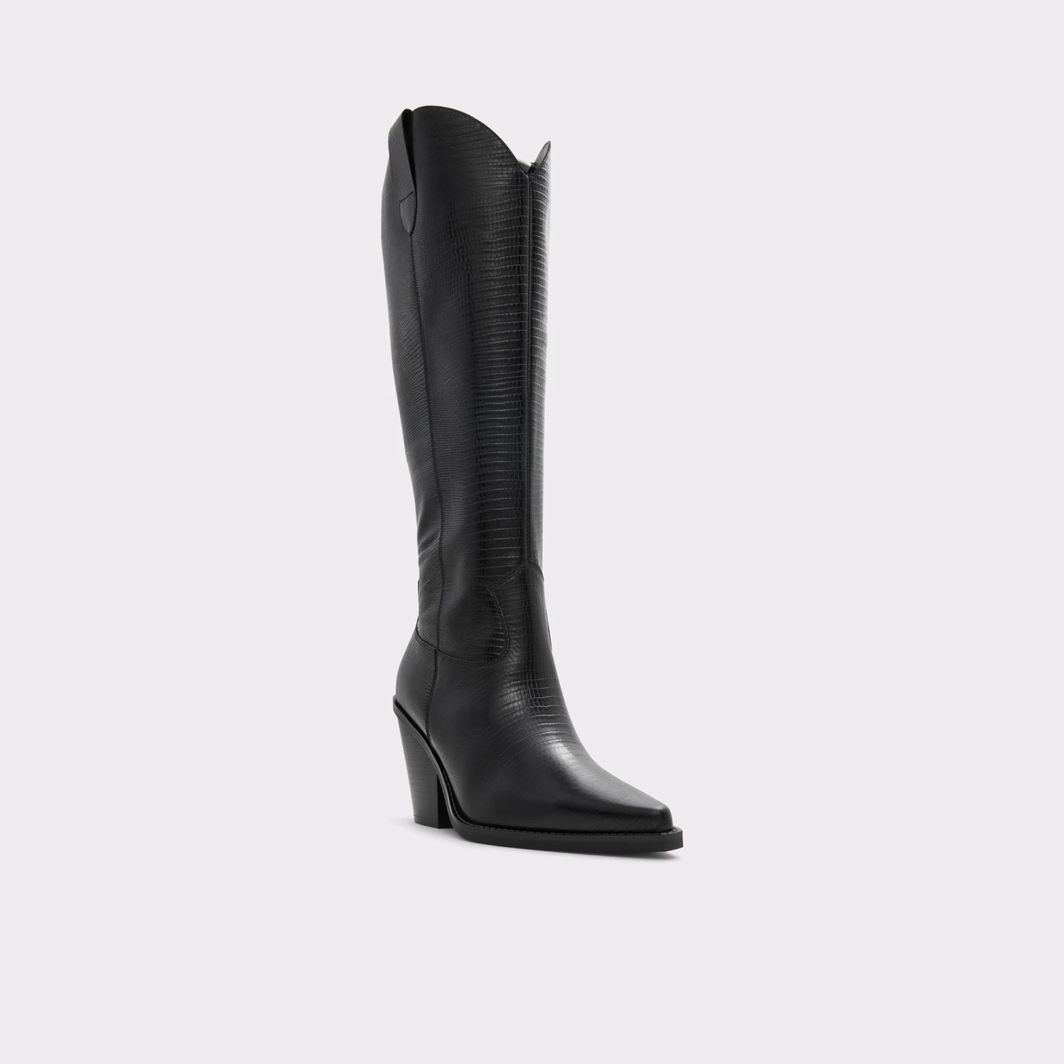Pillow WalkNevadaWestern Knee-hign Boot - Block Heel - Image 4