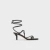 Pillow WalkPythodinaStrappy Heeled Sandal - Kitten Heel