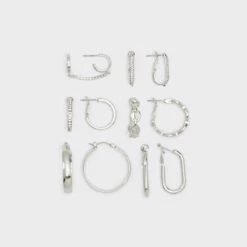 Final Sale - The Item Cannot Be ReturnedSilvercrewHoop Earrings