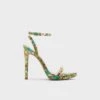 Final Sale - The Item Cannot Be ReturnedThirakinAnkle Strap Heeled Sandal - Stiletto Heel